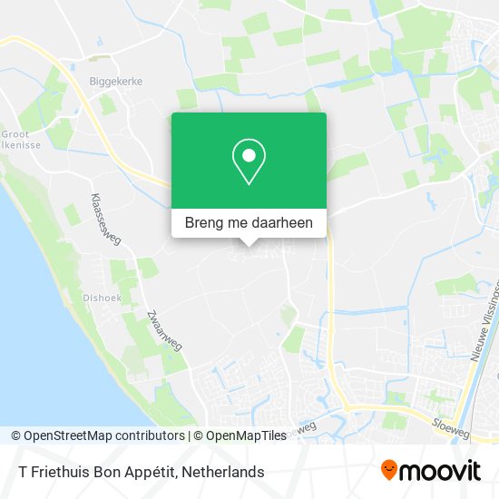 T Friethuis Bon Appétit kaart
