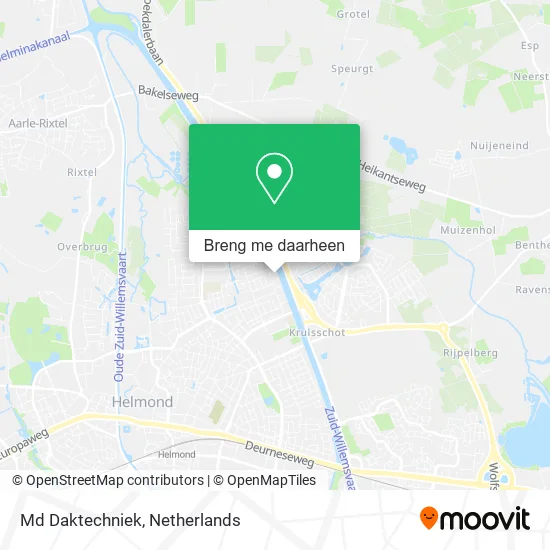 Md Daktechniek kaart