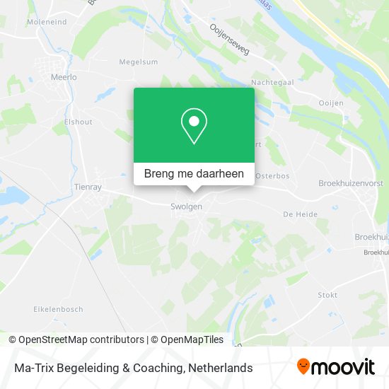 Ma-Trix Begeleiding & Coaching kaart