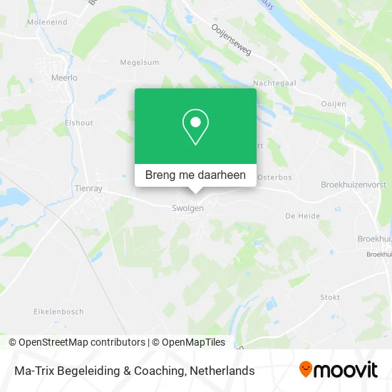 Ma-Trix Begeleiding & Coaching kaart