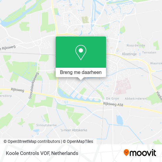 Koole Controls VOF kaart