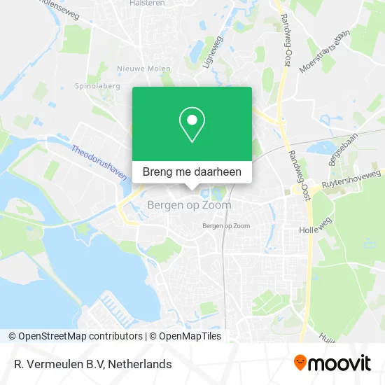 R. Vermeulen B.V kaart