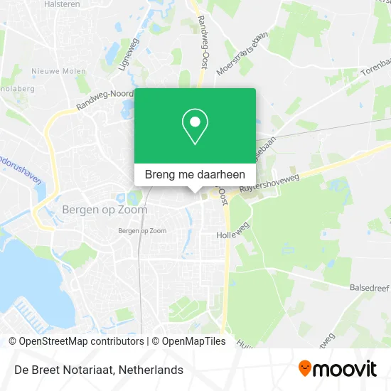 De Breet Notariaat kaart