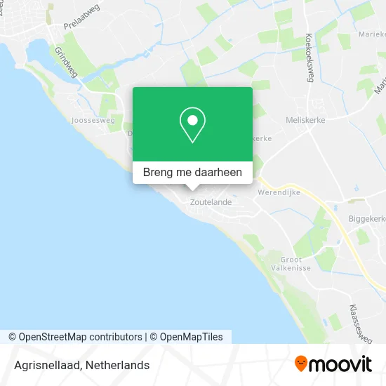 Agrisnellaad kaart