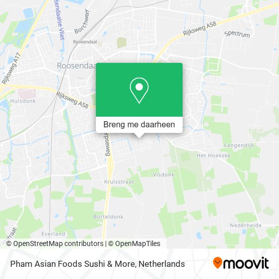 Pham Asian Foods Sushi & More kaart
