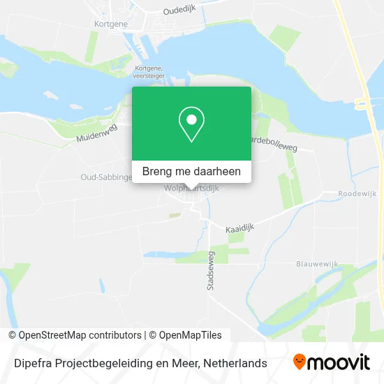 Dipefra Projectbegeleiding en Meer kaart