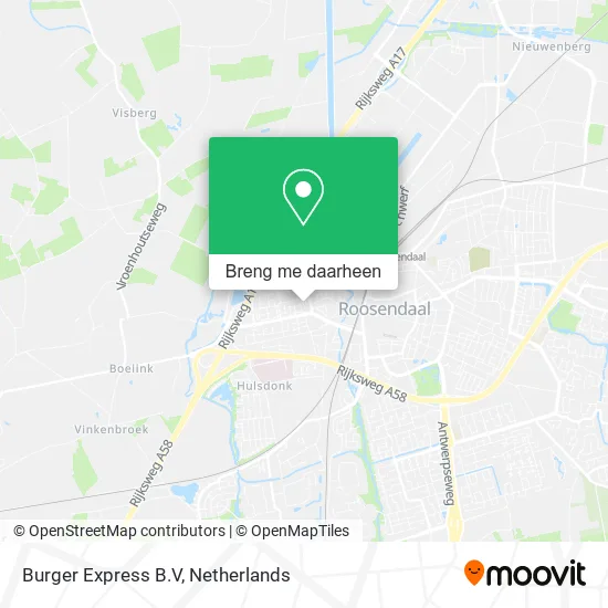 Burger Express B.V kaart