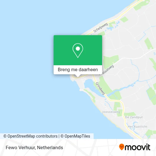 Fewo Verhuur kaart