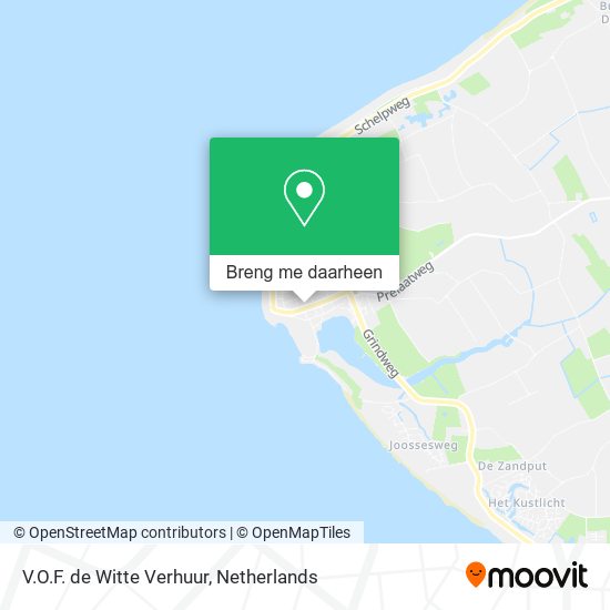 V.O.F. de Witte Verhuur kaart