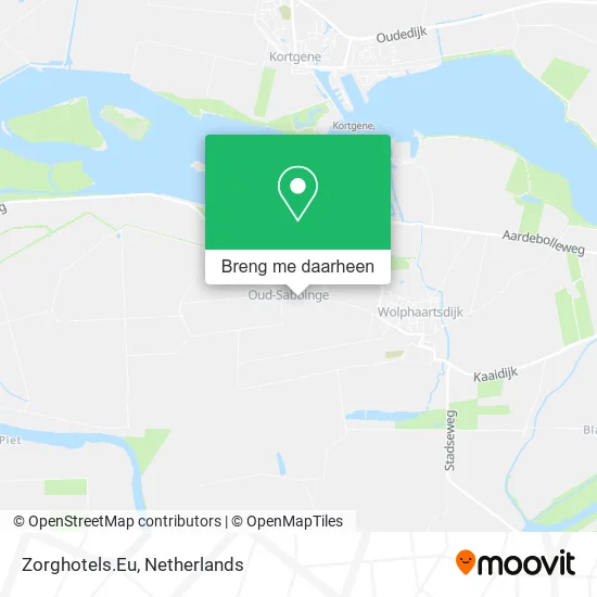 Zorghotels.Eu kaart