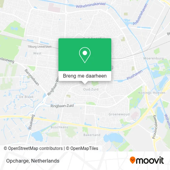 Opcharge kaart
