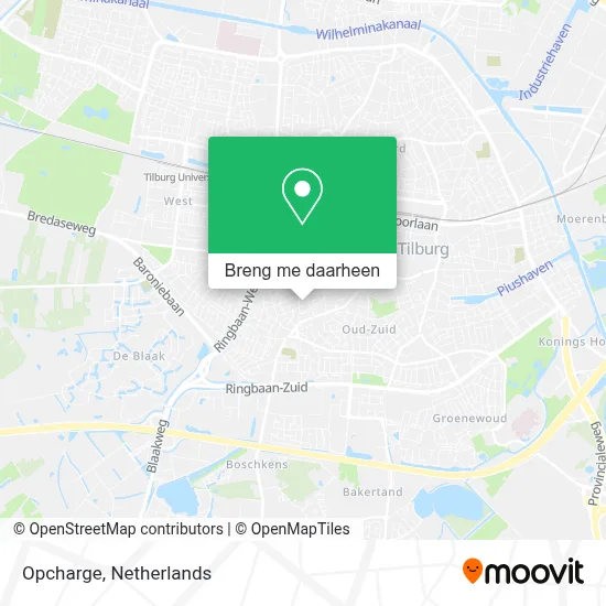 Opcharge kaart