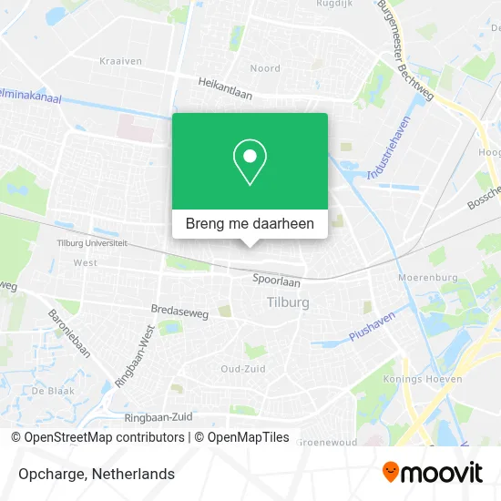 Opcharge kaart
