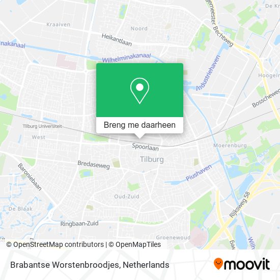 Brabantse Worstenbroodjes kaart