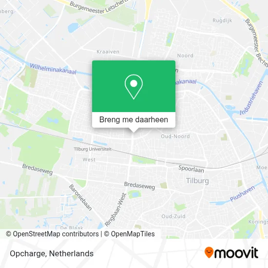 Opcharge kaart