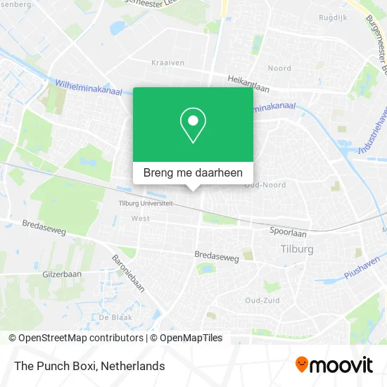 The Punch Boxi kaart
