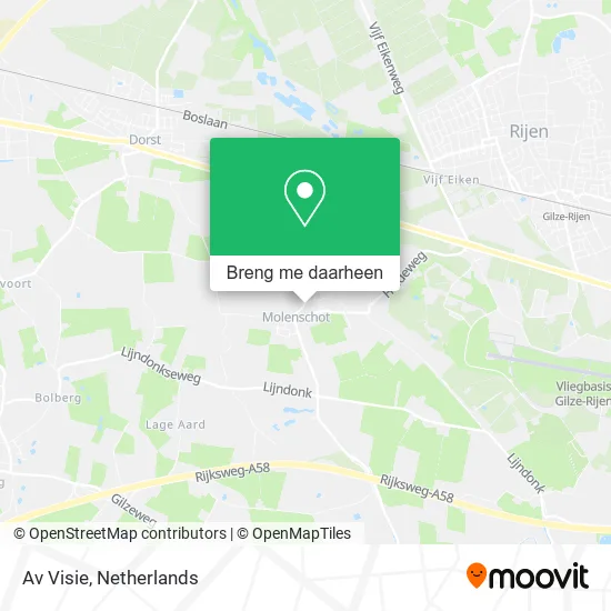 Av Visie kaart