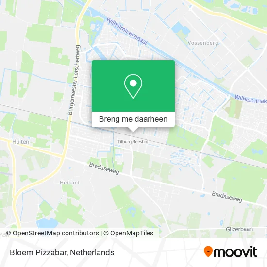 Bloem Pizzabar kaart