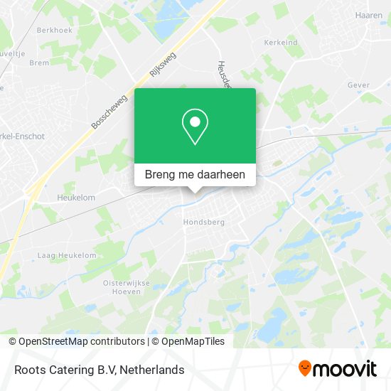 Roots Catering B.V kaart