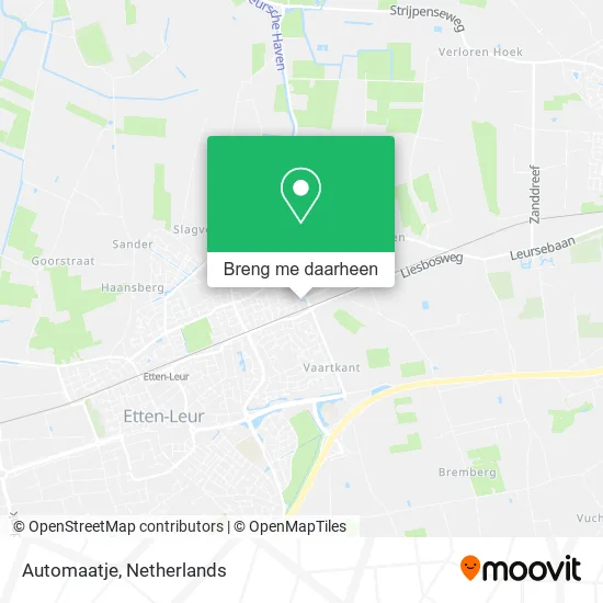 Automaatje kaart