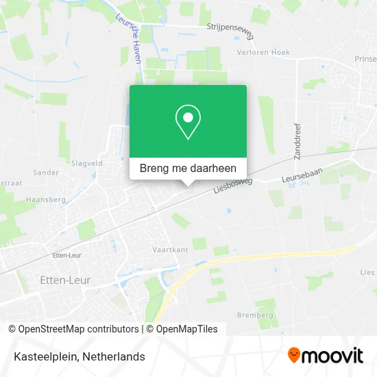 Kasteelplein kaart