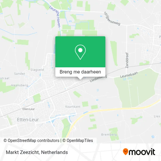 Markt Zeezicht kaart