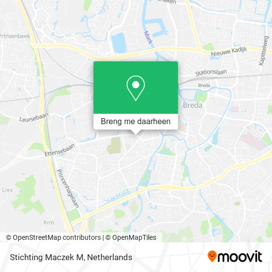 Stichting Maczek M kaart