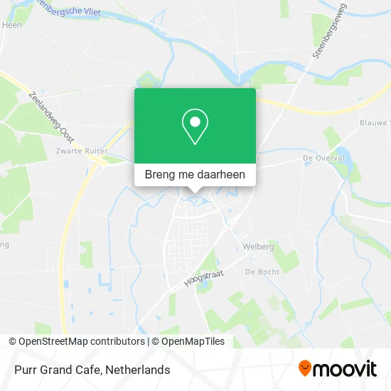 Purr Grand Cafe kaart