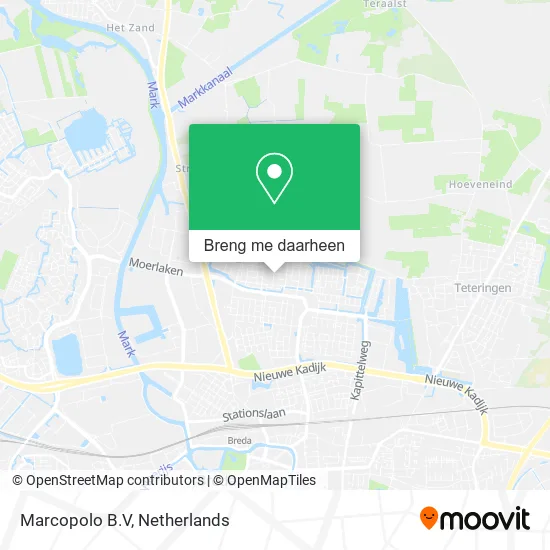 Marcopolo B.V kaart