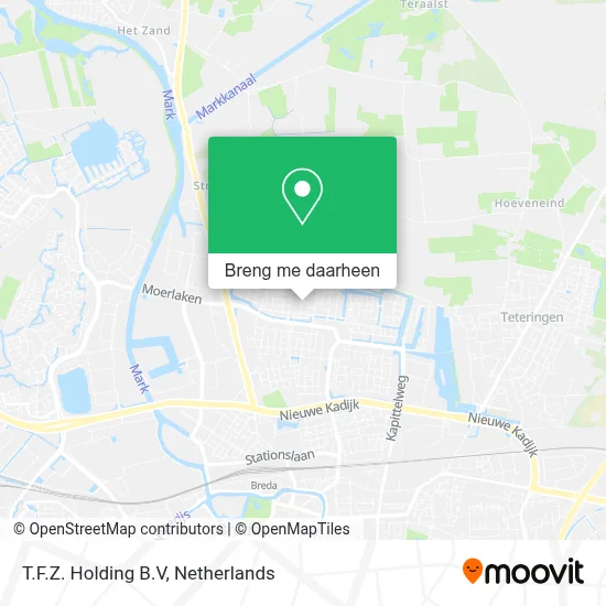 T.F.Z. Holding B.V kaart