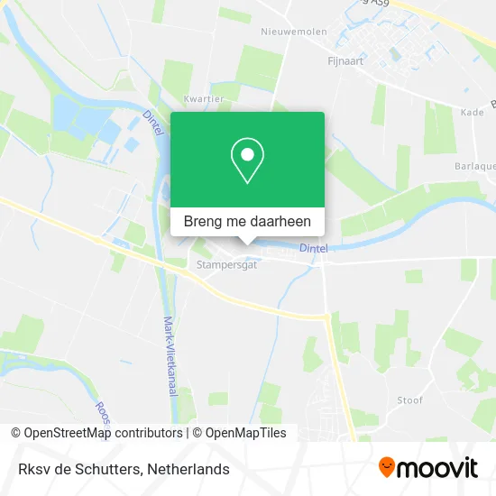 Rksv de Schutters kaart