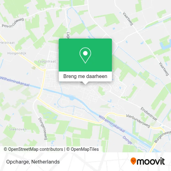 Opcharge kaart
