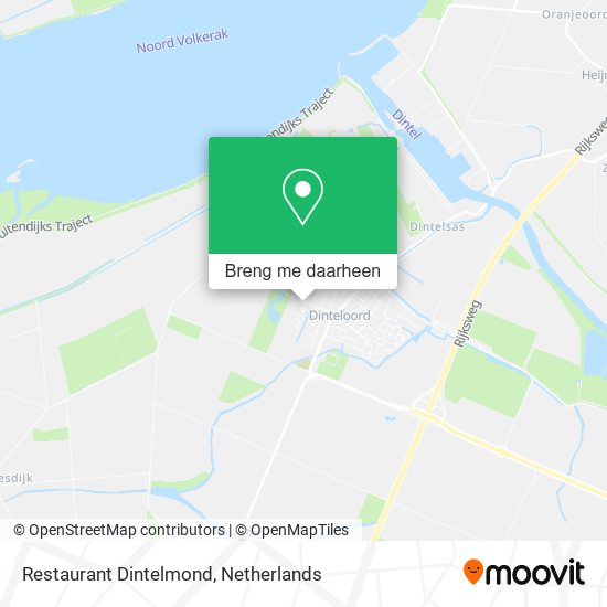 Restaurant Dintelmond kaart