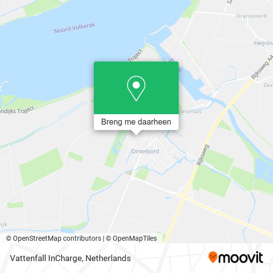 Vattenfall InCharge kaart