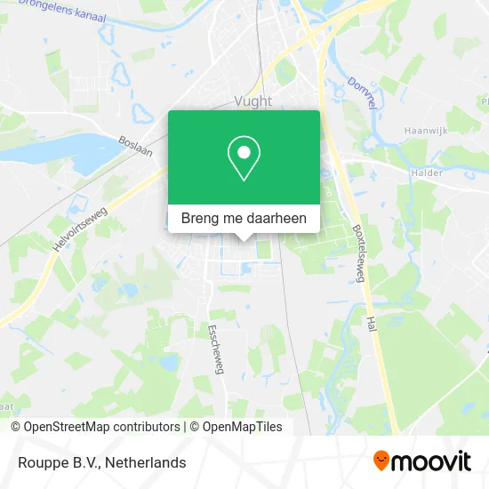 Rouppe B.V. kaart