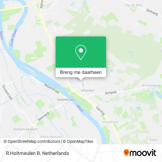 R.Holtmeulen B kaart