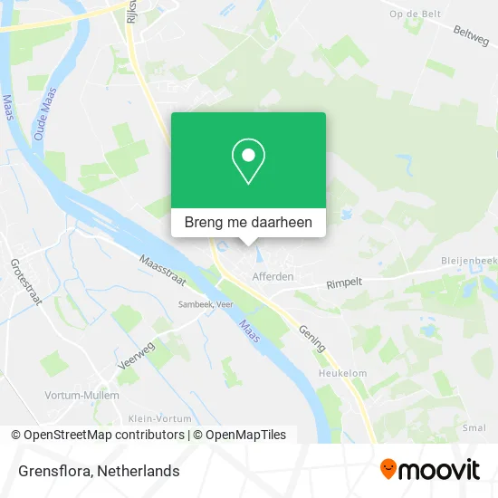 Grensflora kaart