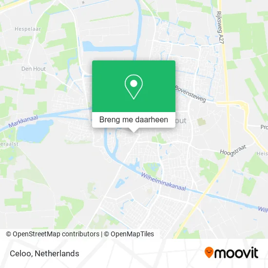 Celoo kaart
