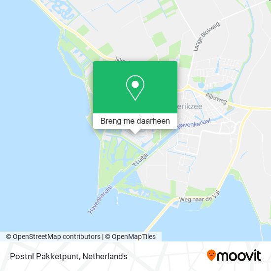 Postnl Pakketpunt kaart