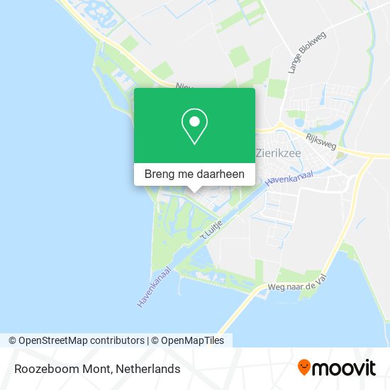 Roozeboom Mont kaart