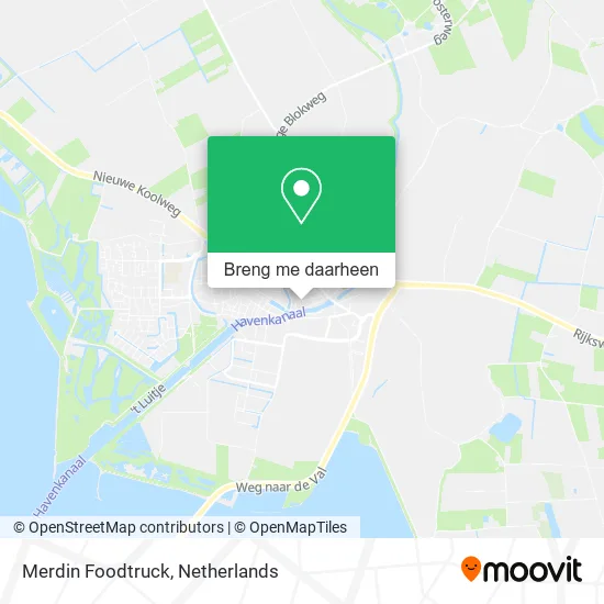 Merdin Foodtruck kaart