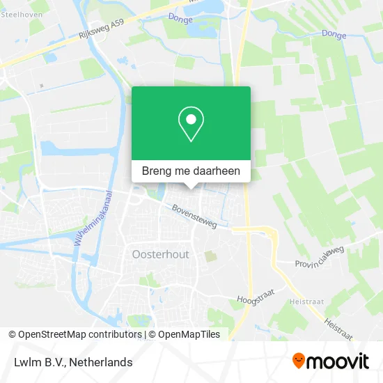 Lwlm B.V. kaart