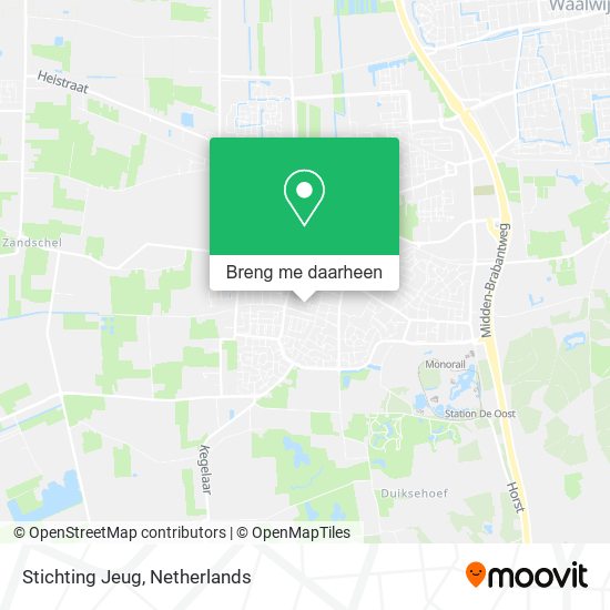 Stichting Jeug kaart