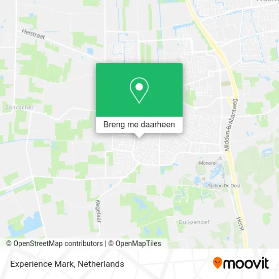 Experience Mark kaart