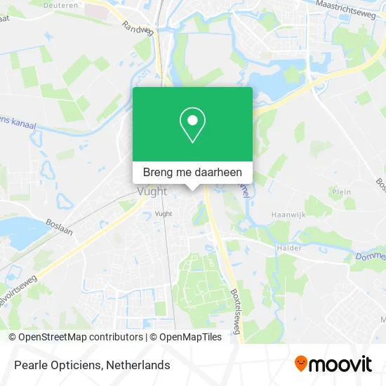 Pearle Opticiens kaart