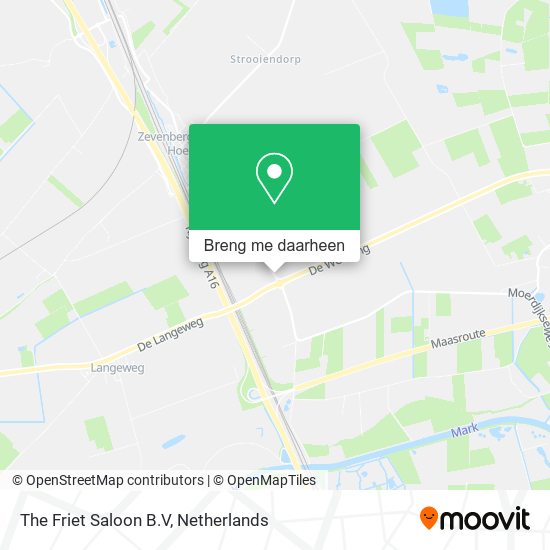 The Friet Saloon B.V kaart