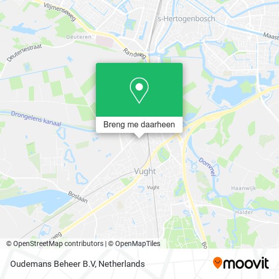 Oudemans Beheer B.V kaart