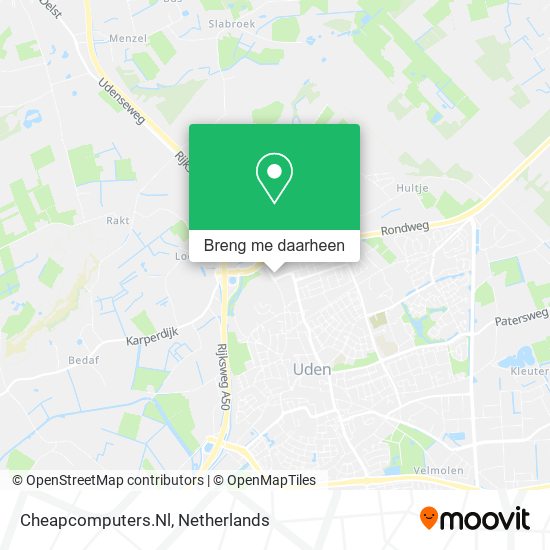 Cheapcomputers.Nl kaart
