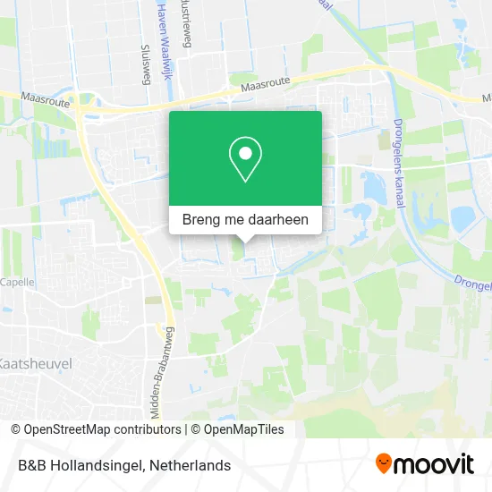 B&B Hollandsingel kaart