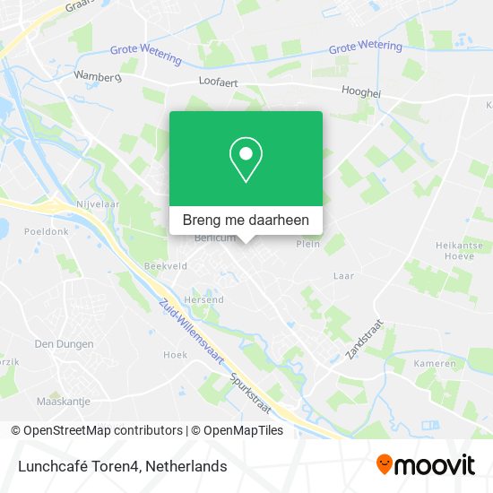 Lunchcafé Toren4 kaart